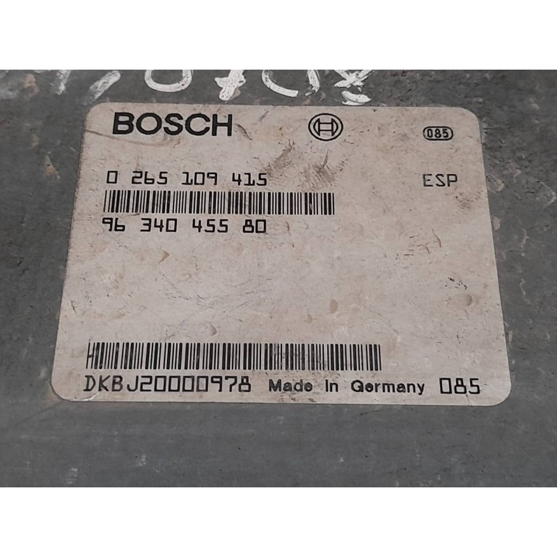 Recambio de centralita motor uce para peugeot 607 (s1) pack referencia OEM IAM 0265109415 9634045580 - Negro 3