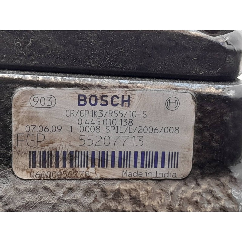Recambio de bomba inyeccion para suzuki swift berlina (mz) gl (5-ptas.) referencia OEM IAM 0445010138  BOSCH - Gris 5