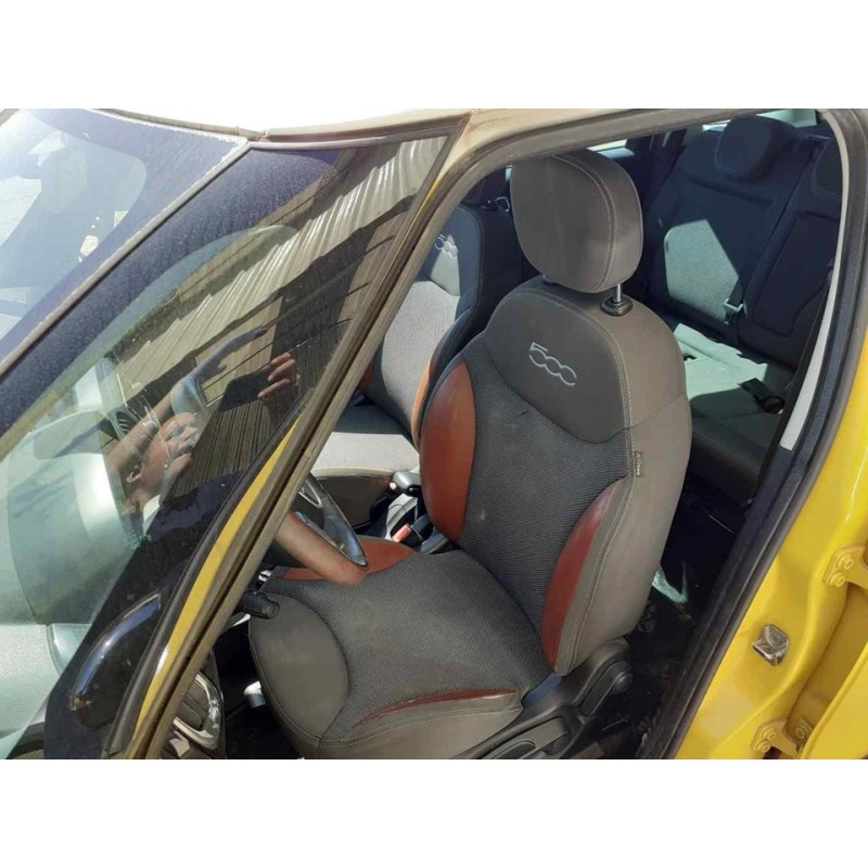 Recambio de asiento delantero izquierdo para fiat 500 l (330) trekking referencia OEM IAM - Amarillo 6