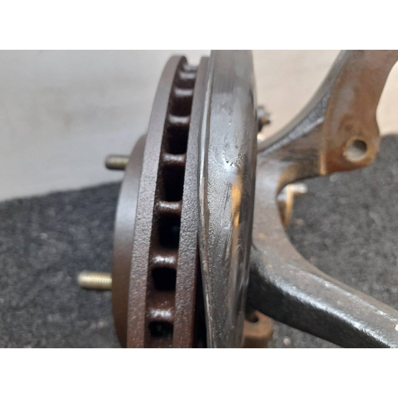 Recambio de mangueta delantera izquierda para mitsubishi santamo (hyundai) santamo confort referencia OEM IAM - Gris 2