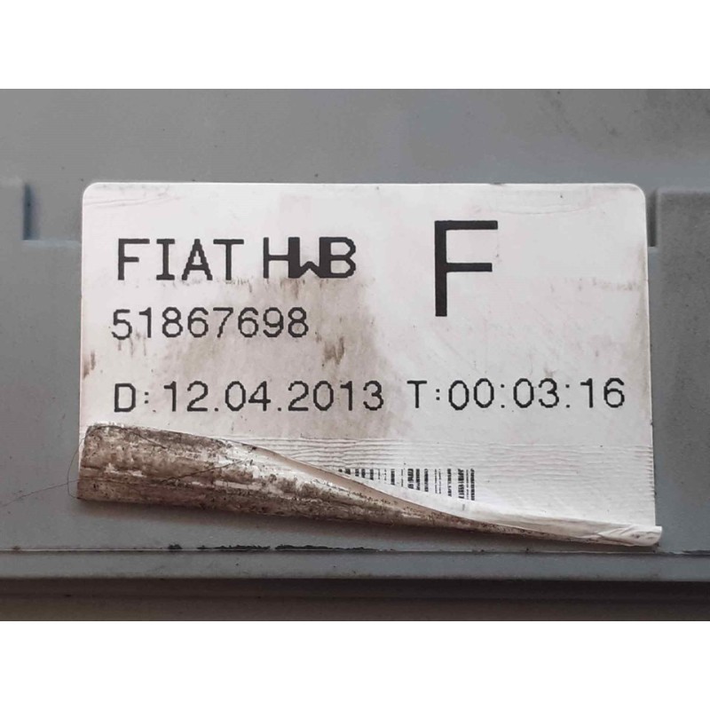 Recambio de caja reles / fusibles para fiat 500 l (330) trekking referencia OEM IAM 51867698 - Amarillo 2