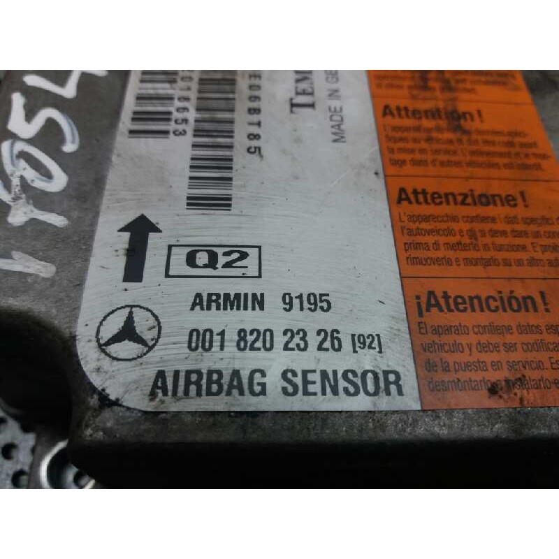 Recambio de centralita airbag para mercedes-benz clase e (w210) berlina 240 (210.061) referencia OEM IAM 0018202326 2