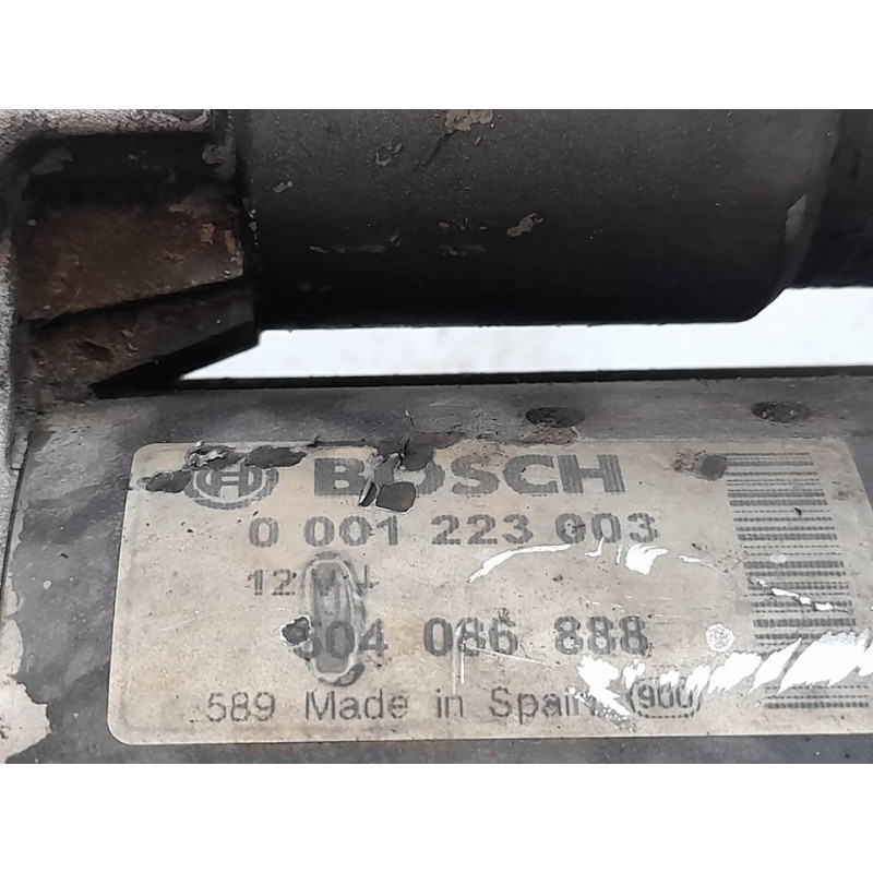 Recambio de motor arranque para iveco daily caja cerrada (1999 =>) 35 - s 12 caja cerrada, techo elevado referencia OEM IAM 0001 2