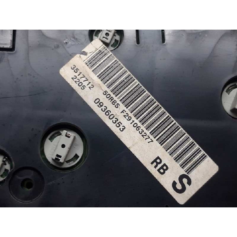 Recambio de cuadro instrumentos para gmc chevrolet alero 3.4 ltr piel referencia OEM IAM 09360353 F291063277 - Gris 4
