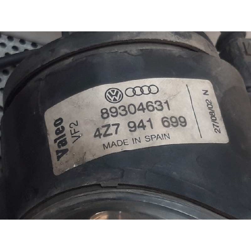 Recambio de faro antiniebla izquierdo para audi allroad quattro (4b5) 2.5 tdi (132kw) referencia OEM IAM 4Z7941699 4