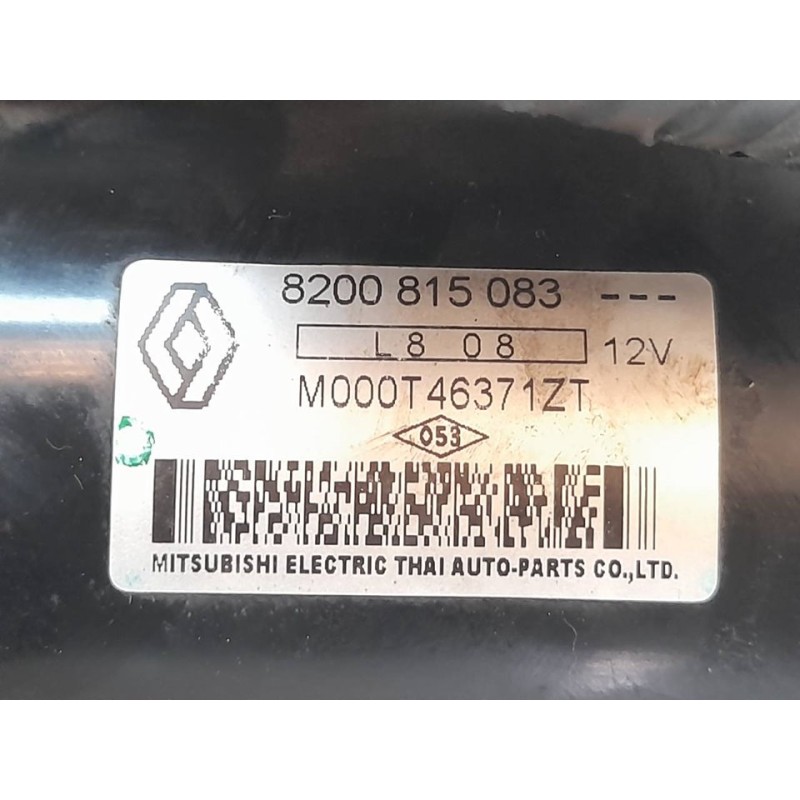 Recambio de motor arranque para dacia sandero básico referencia OEM IAM 8200815083 - Azul 3