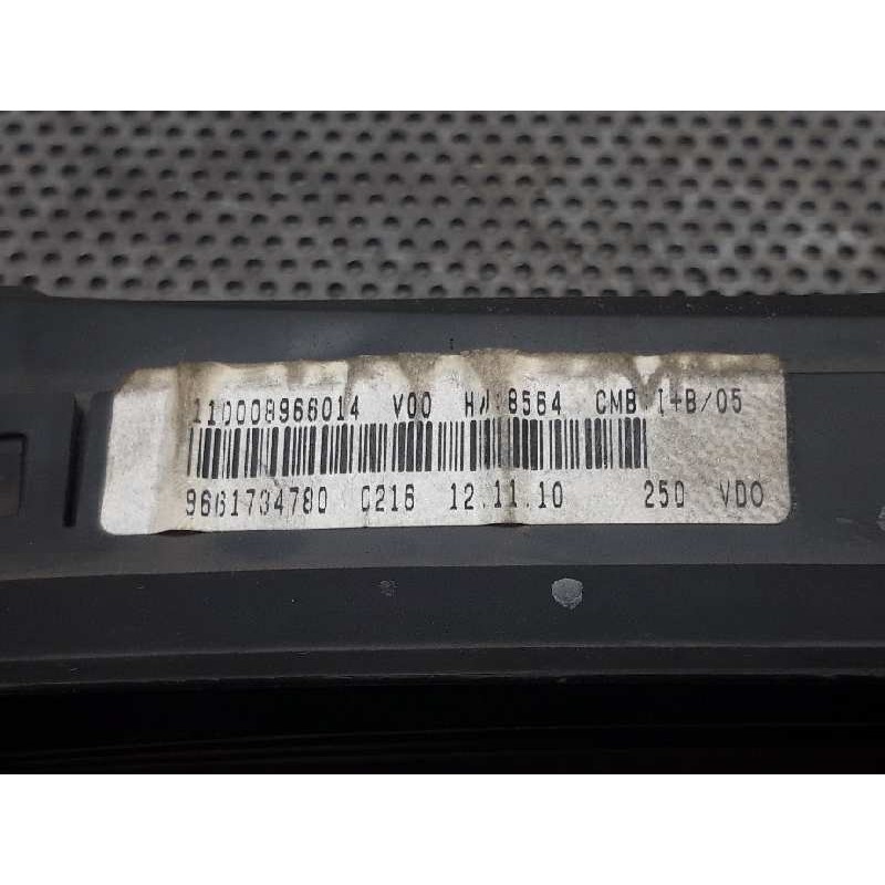 Recambio de cuadro instrumentos para citroën xsara picasso 1.6 hdi 90 exclusive referencia OEM IAM 966173780 9661734780 11000896 - Gris 2