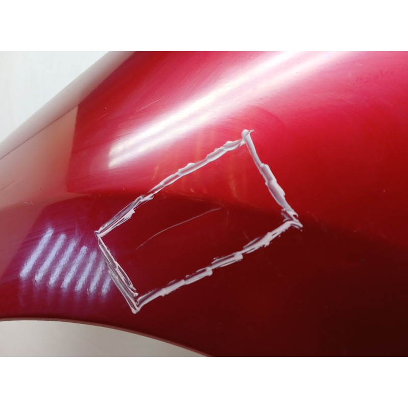Recambio de aleta delantera izquierda para mazda 2 hatchback (dl, dj) 1.5 skyactiv-g referencia OEM IAM - Rojo 2