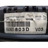 Recambio de cuadro instrumentos para volkswagen polo (9n3) advance referencia OEM IAM 6Q0920803D 110080320009A VDO