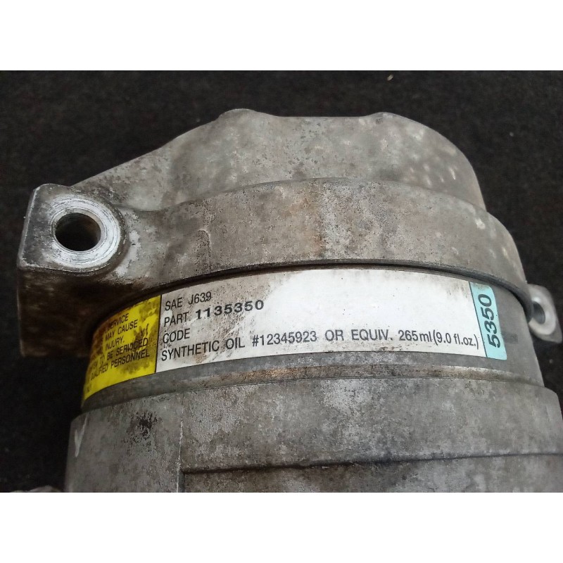 Recambio de compresor aire acondicionado para tata indica 1.4 diesel referencia OEM IAM 5350 1135350 DELPHY - Negro 5