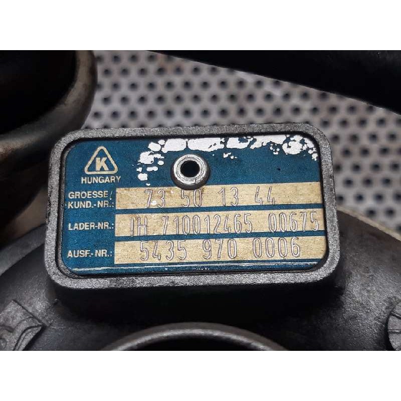 Recambio de turbocompresor para opel corsa c cosmo referencia OEM IAM 73501344 54359700006 6