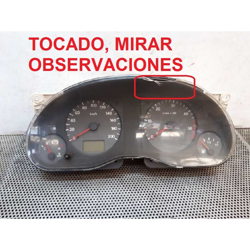Recambio de cuadro instrumentos para seat alhambra (7v8) se referencia OEM IAM 7M0919862D  