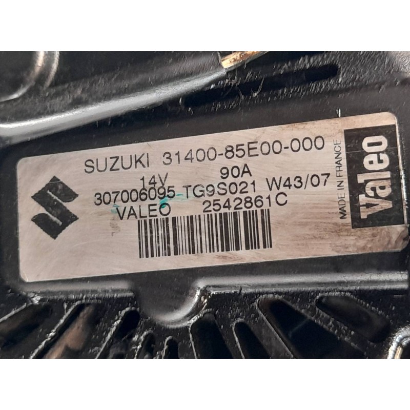Recambio de alternador para suzuki swift berlina (mz) gl (5-ptas.) referencia OEM IAM 2542861C 3140085E00 307006095 - Gris 6