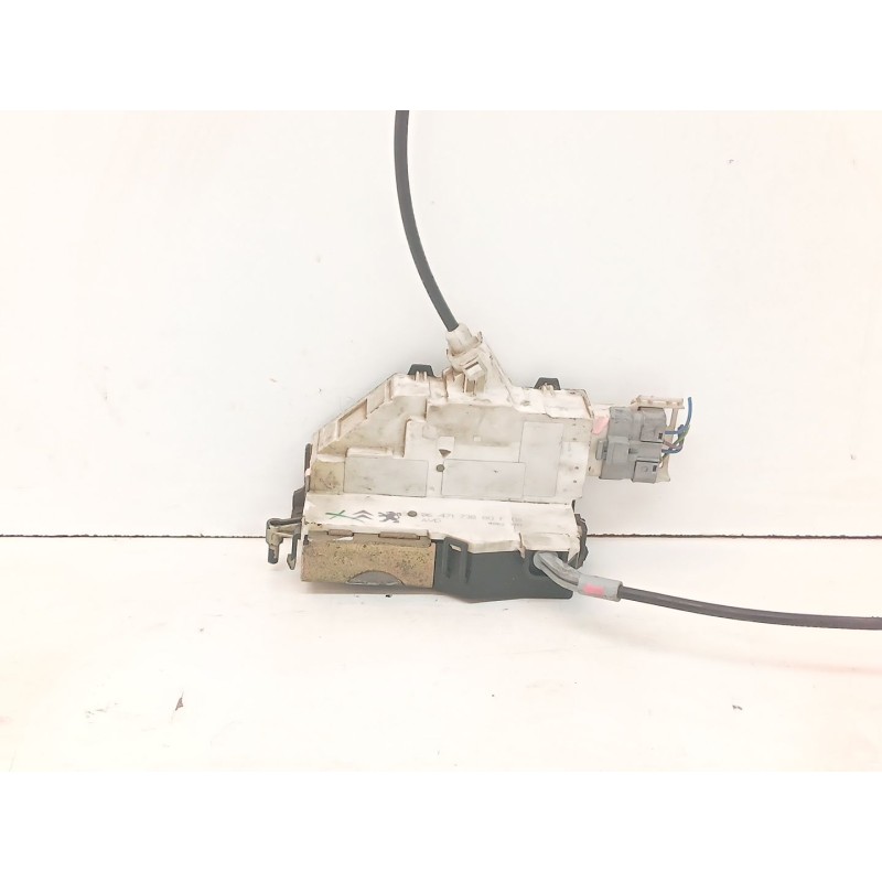 Recambio de cerradura puerta delantera derecha para citroën c4 coupe 1.6 16v hdi fap referencia OEM IAM 9647173880F - Verde 2
