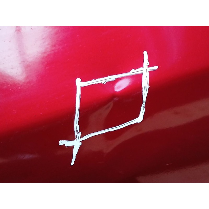 Recambio de puerta trasera izquierda para mazda 2 hatchback (dl, dj) 1.5 skyactiv-g referencia OEM IAM - Rojo 2