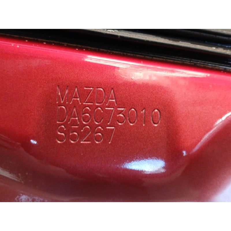 Recambio de puerta trasera izquierda para mazda 2 hatchback (dl, dj) 1.5 skyactiv-g referencia OEM IAM - Rojo 3