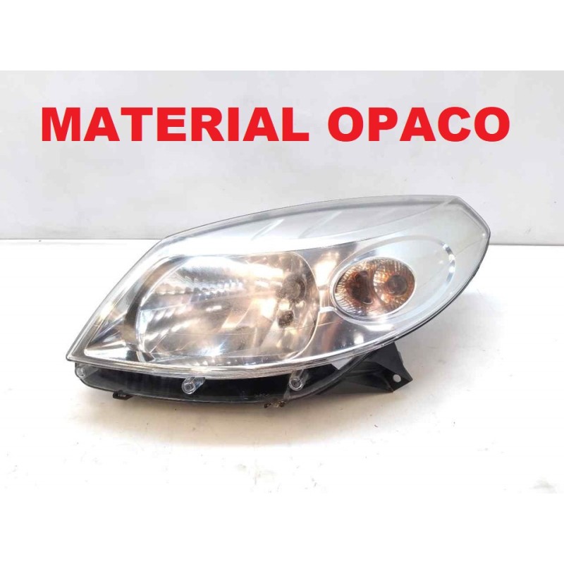 Recambio de faro izquierdo para dacia sandero básico referencia OEM IAM 8200733878  
