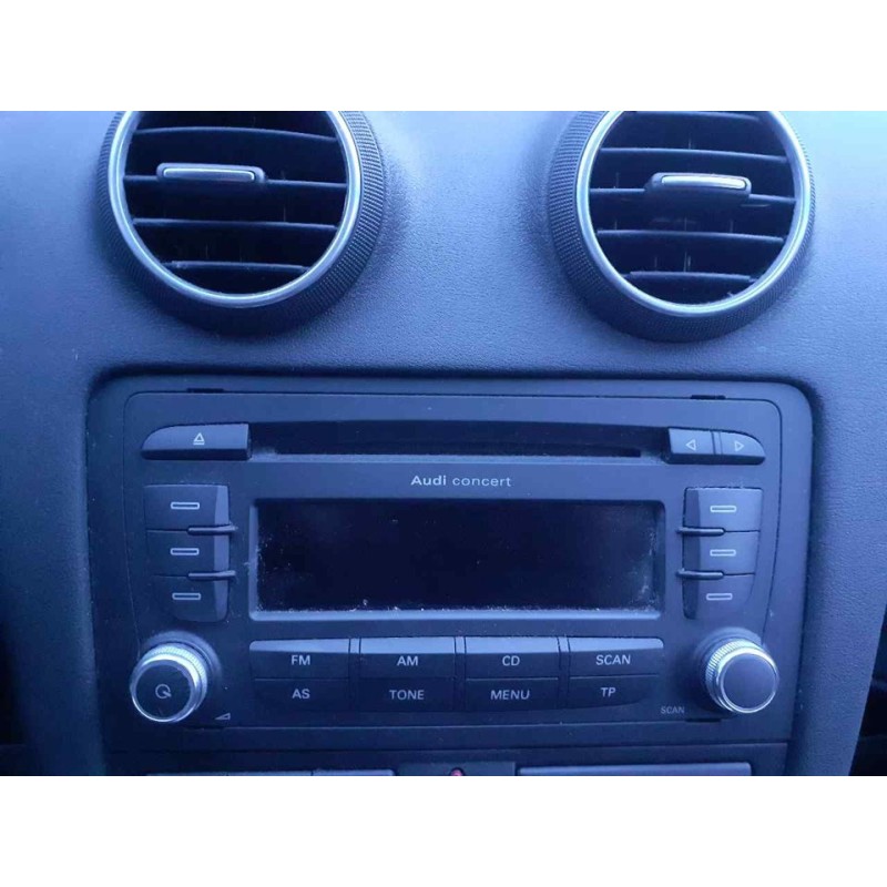 Recambio de sistema audio / radio cd para audi a3 (8p) 2.0 tdi attraction referencia OEM IAM - Negro 2