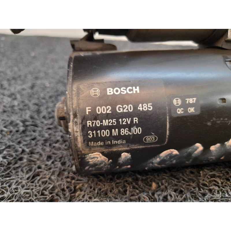 Recambio de motor arranque para suzuki swift berlina (mz) gl (5-ptas.) referencia OEM IAM F002G20458 31100M86J00 - Gris 3