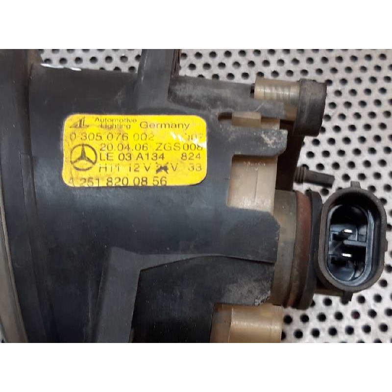Recambio de faro antiniebla derecho para mercedes-benz clase a (w169) a 180 cdi (169.007) referencia OEM IAM 0305076002 2