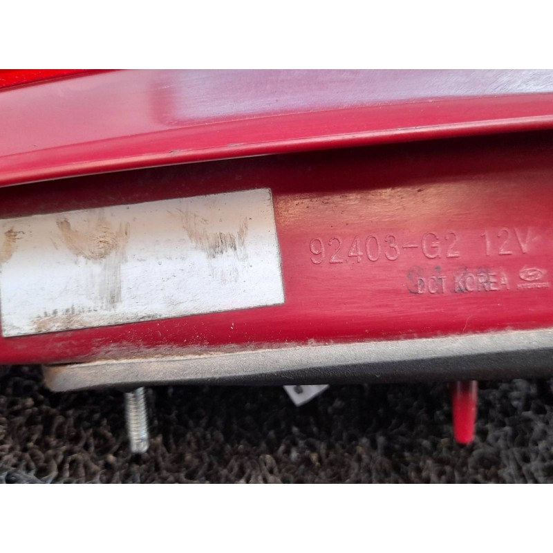 Recambio de piloto trasero izquierdo interior para hyundai ioniq klass hybrid referencia OEM IAM J01LL2NHS 92403G2 - Gris 3