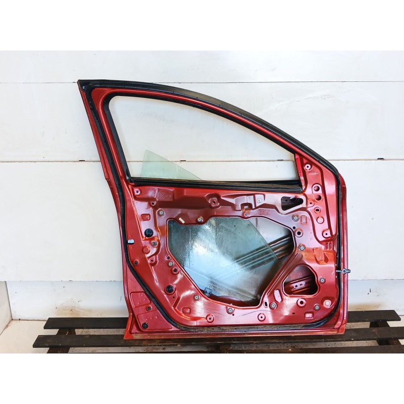 Recambio de puerta delantera izquierda para mazda 2 hatchback (dl, dj) 1.5 skyactiv-g referencia OEM IAM - Rojo 4