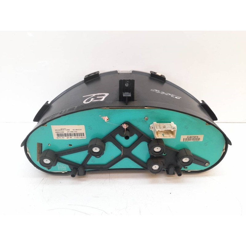 Recambio de cuadro instrumentos para peugeot 206 berlina xs referencia OEM IAM 9648837180 - Gris 2