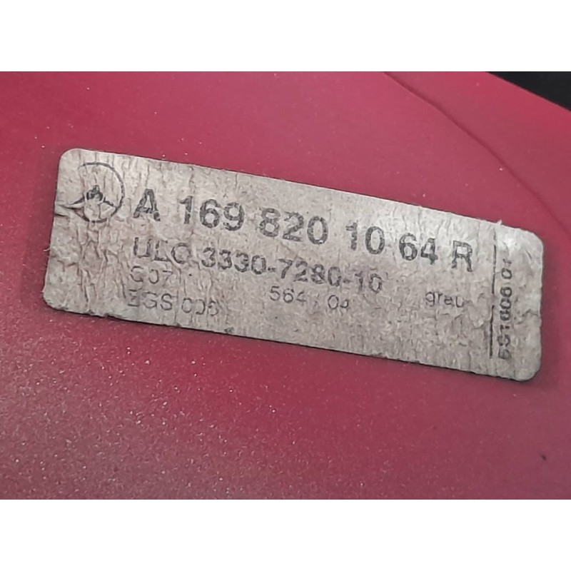 Recambio de piloto trasero derecho para mercedes-benz clase a (w169) a 180 cdi (169.007) referencia OEM IAM A1698201064R 3