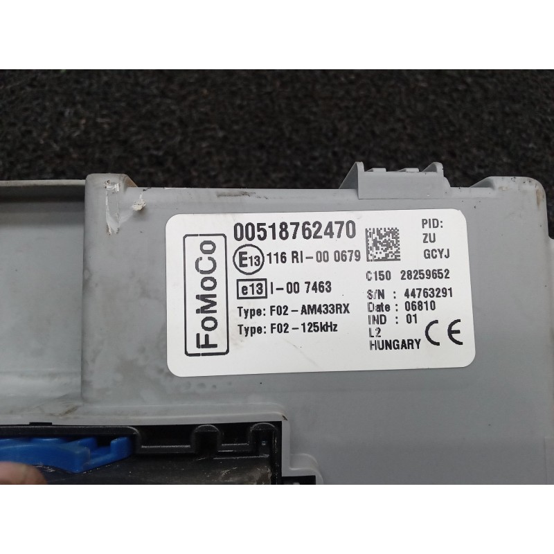 Recambio de caja reles / fusibles para ford ka (ccu) trend + referencia OEM IAM 00518762470  FOMOCO - Blanco 3