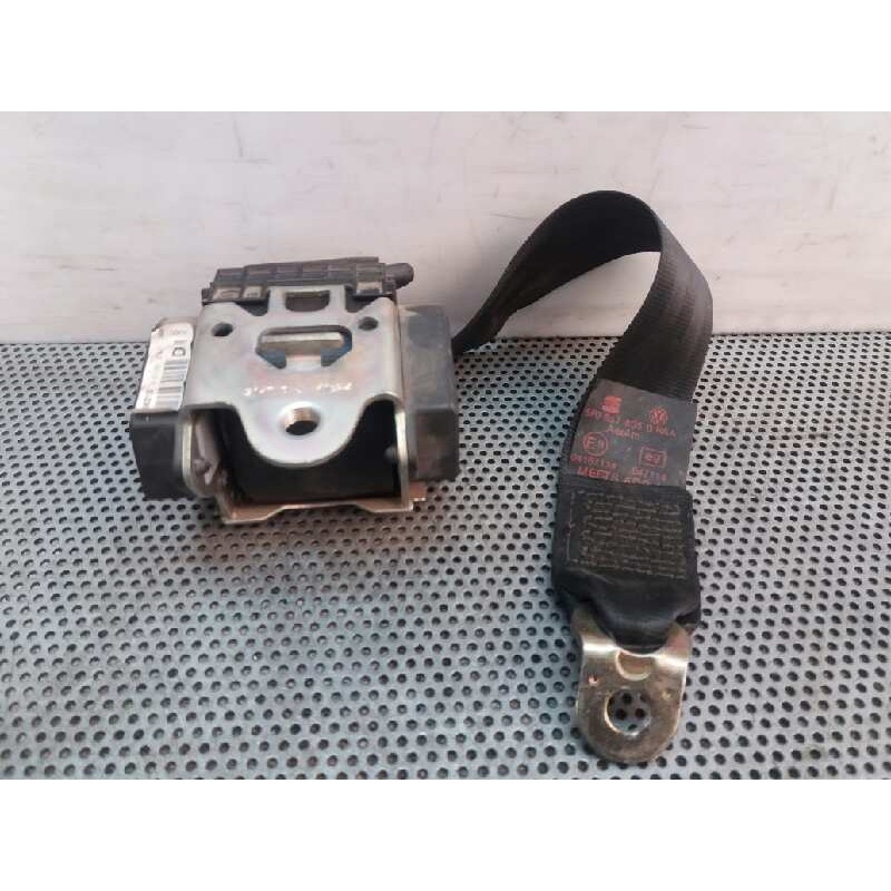 Recambio de cinturon seguridad trasero izquierdo para seat toledo (5p2) 1.9 tdi referencia OEM IAM - Gris 2