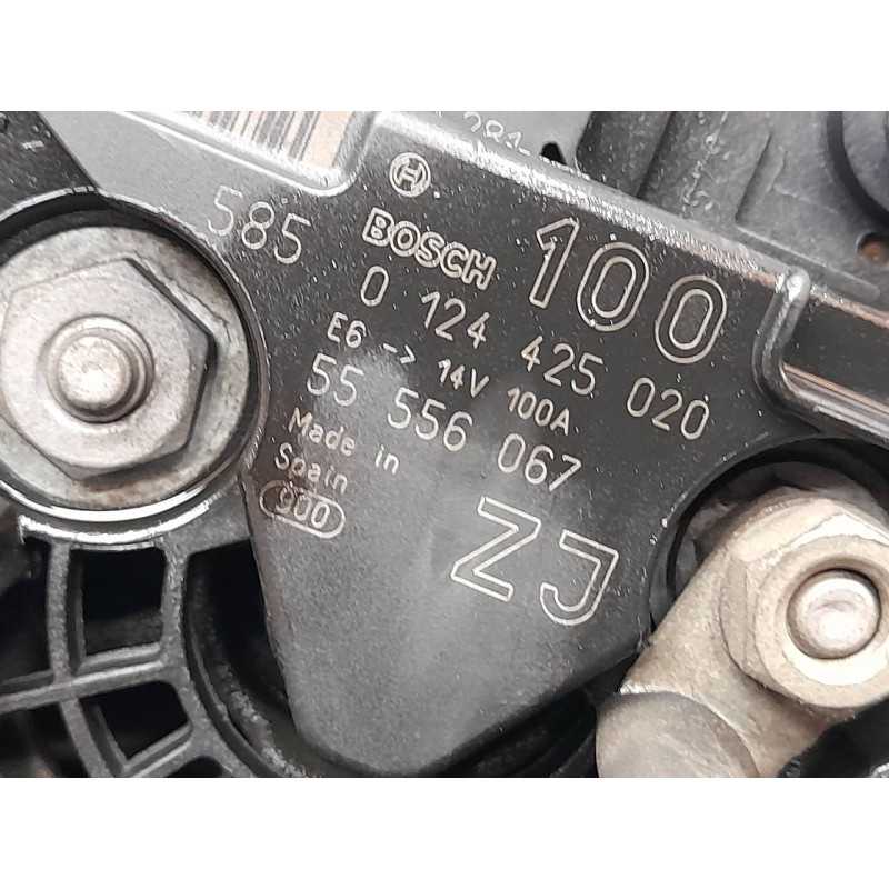 Recambio de alternador para opel astra h berlina enjoy referencia OEM IAM 0124425020 55556067 BOSCH - Gris 4