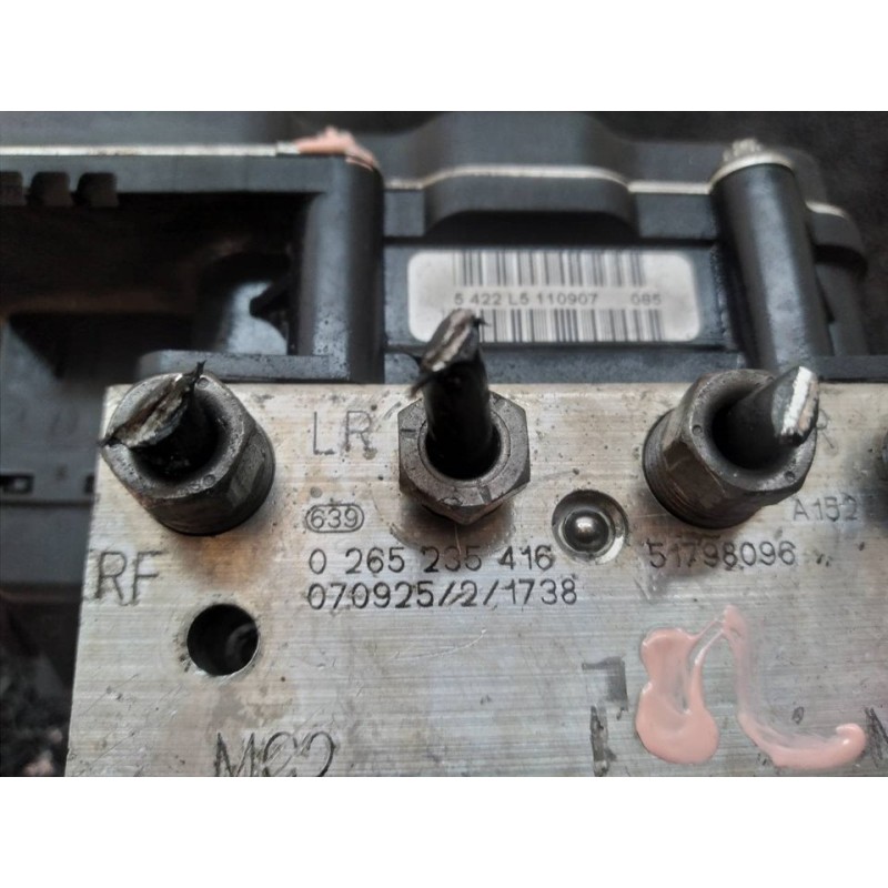 Recambio de abs para fiat bravo (198) 1.9 16v dynamic multijet referencia OEM IAM 0265235416 0265950756 BOSCH - Azul 3
