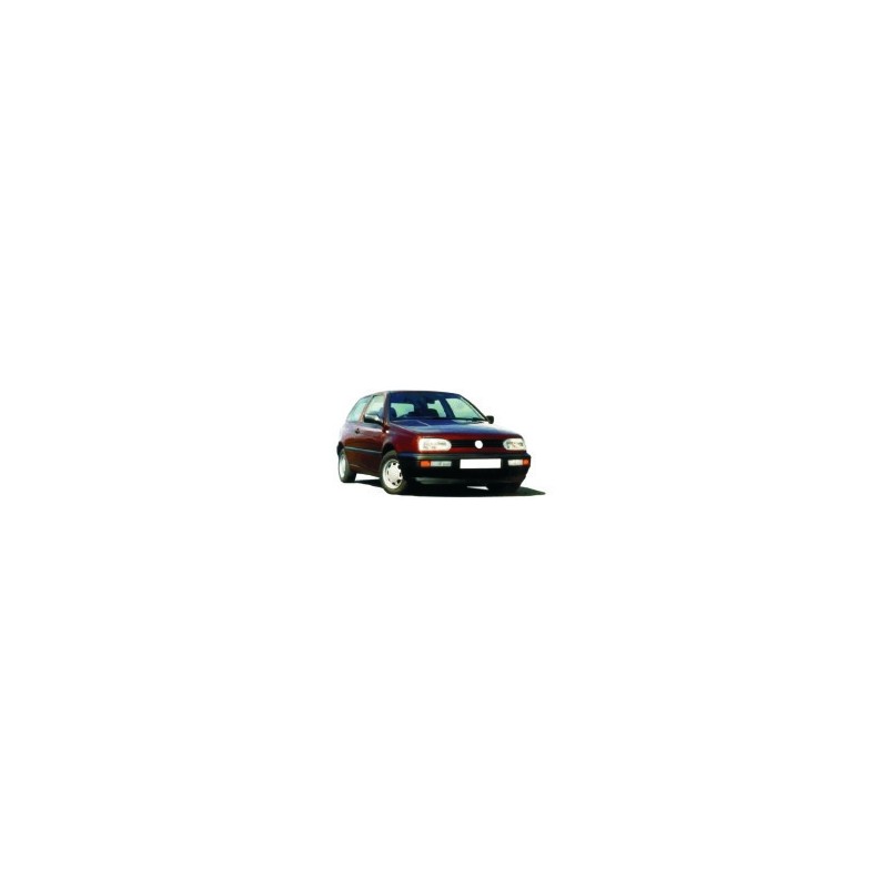 Recambio de cinturon seguridad delantero derecho para volkswagen golf iii berlina (1h1) 1.6 referencia OEM IAM - Verde 3