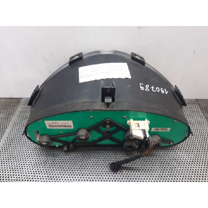 Recambio de cuadro instrumentos para peugeot 206 berlina xs referencia OEM IAM 9645096080 - Blanco 4