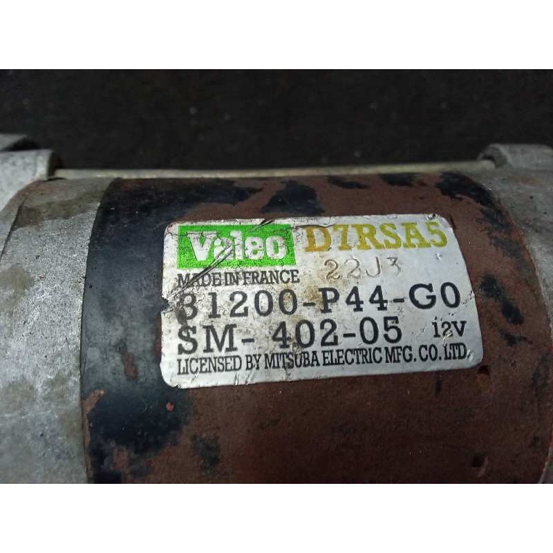 Recambio de motor arranque para mg serie 600 (rh) 2.3 cat referencia OEM IAM SM40205  VALEO 2