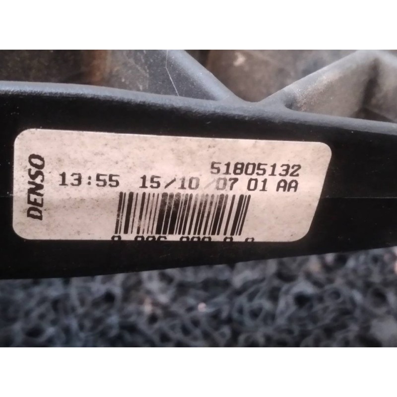Recambio de electroventilador para fiat bravo (198) 1.9 16v dynamic multijet referencia OEM IAM 51805132 - Azul 3