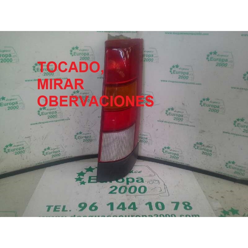 Recambio de piloto trasero derecho para renault 5 (b/c40) 1.4 referencia OEM IAM - Gris 3