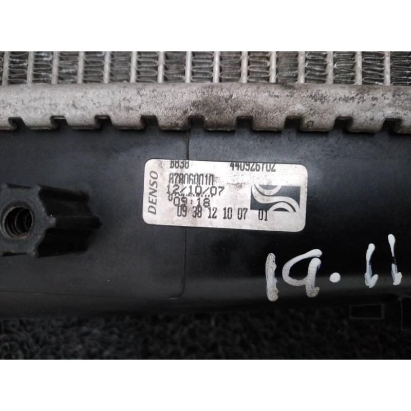Recambio de radiador agua para fiat bravo (198) 1.9 16v dynamic multijet referencia OEM IAM A78060010 - Azul 3
