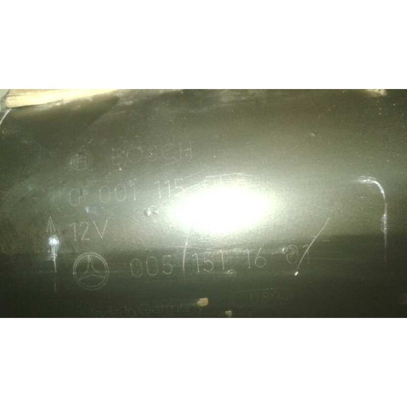 Recambio de motor arranque para mercedes-benz clase a (w168) 1.7 cdi diesel cat referencia OEM IAM 0001115008 0051511601 BOSCH - Blanco 2