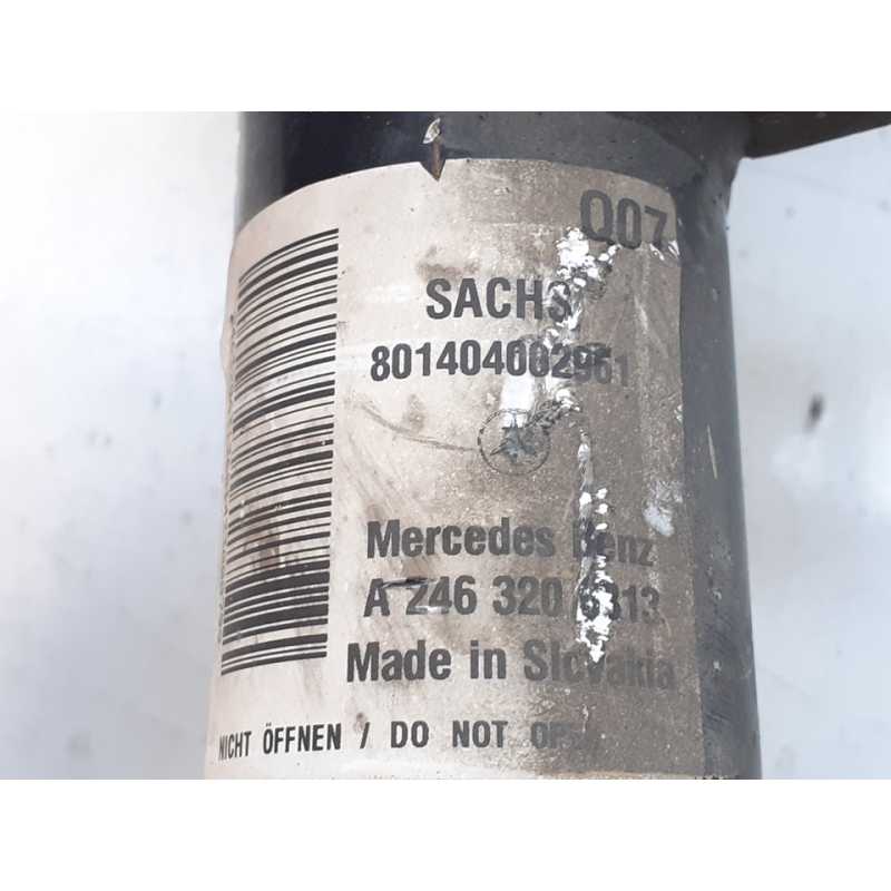 Recambio de amortiguador delantero izquierdo para mercedes-benz clase b (w246) b 180 cdi (246.212) referencia OEM IAM A246320631 - Blanco