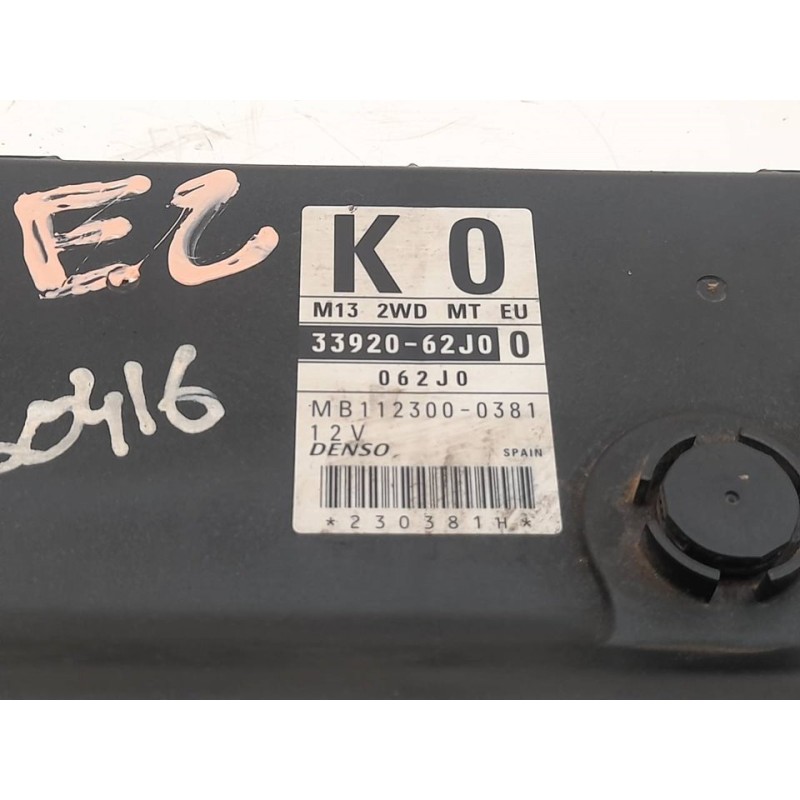 Recambio de centralita motor uce para suzuki swift berlina (mz) gl (5-ptas.) referencia OEM IAM 3392062J00 MB1123000381 DENSO 3