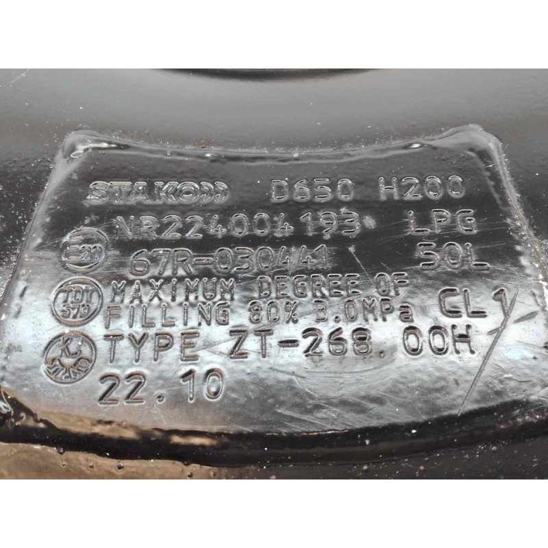 Recambio de deposito combustible para dacia jogger extreme go referencia OEM IAM 67R030441 D650H200 2