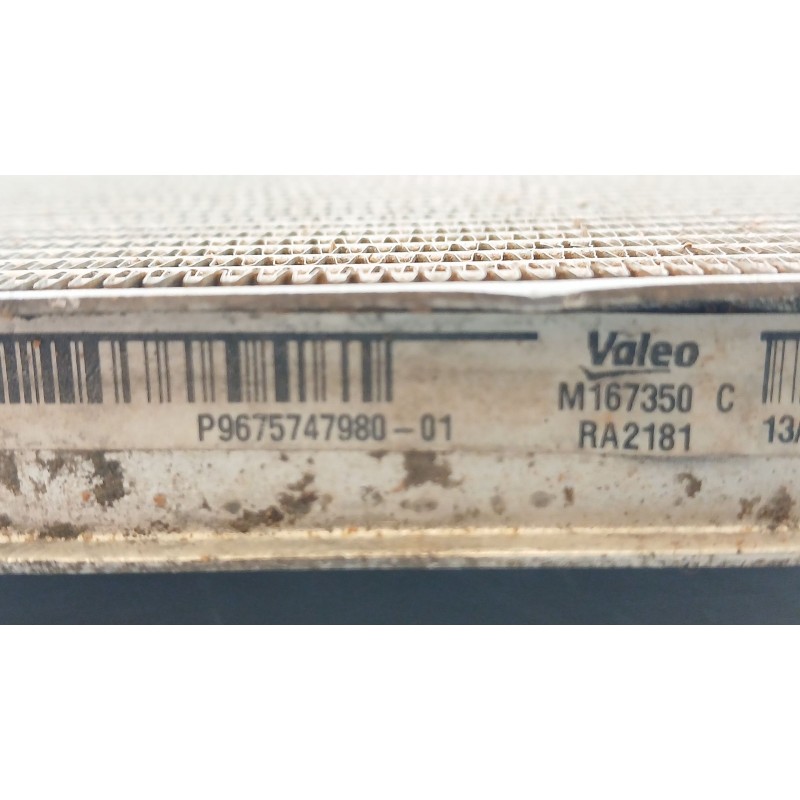 Recambio de radiador agua para citroën c4 grand picasso attraction referencia OEM IAM 9675747980 - Gris 2