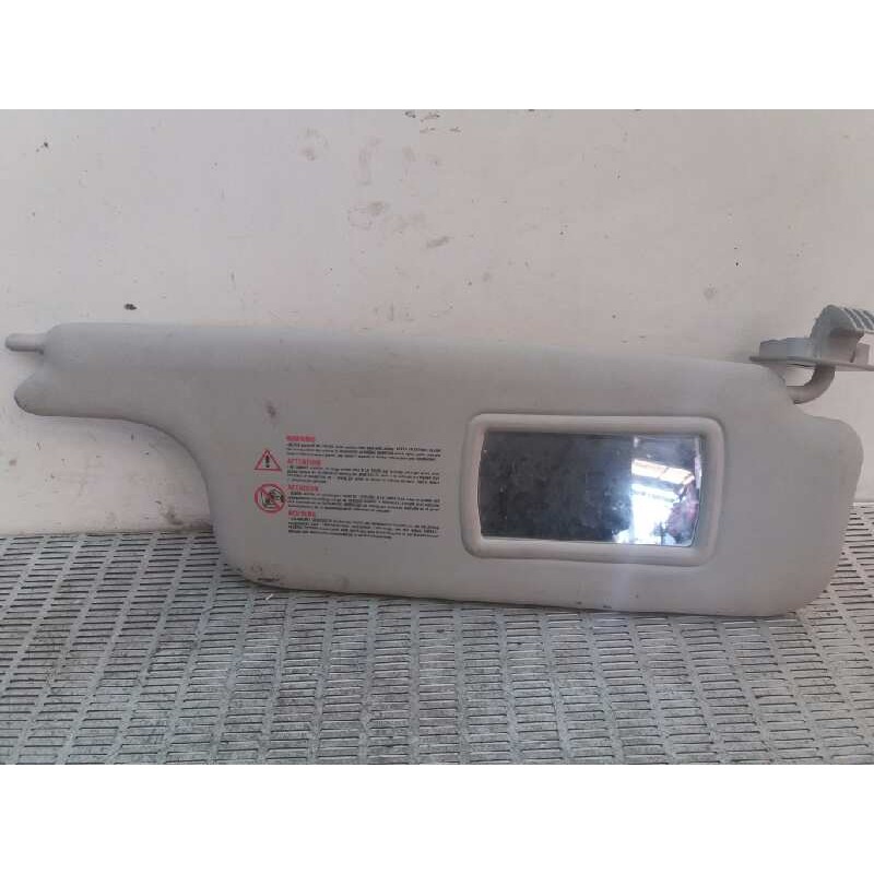 Recambio de parasol derecho para renault megane ii berlina 5p 1.9 dci diesel referencia OEM IAM - Gris 4