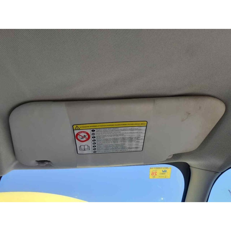 Recambio de parasol derecho para fiat 500 l (330) trekking referencia OEM IAM - Amarillo 2