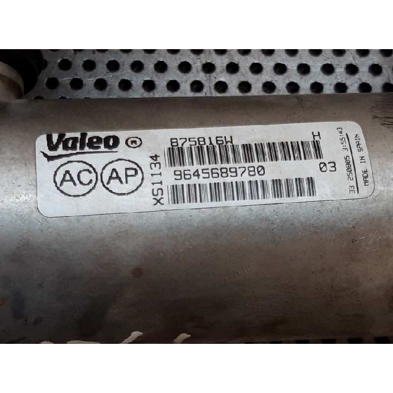 Recambio de enfriador egr para volvo v50 familiar 2.0 d momentum referencia OEM IAM 9645689780 - Azul 3