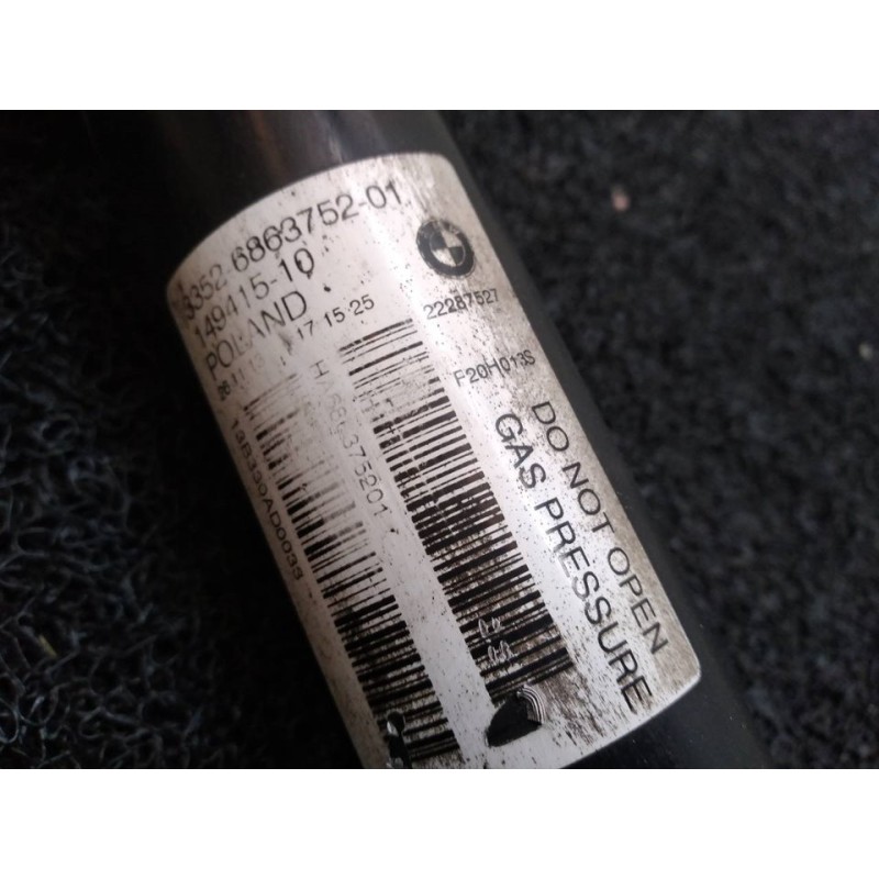 Recambio de amortiguador trasero derecho para bmw serie 1 lim. (f20) 116d referencia OEM IAM 3352686375201 14941510 - Blanco 3
