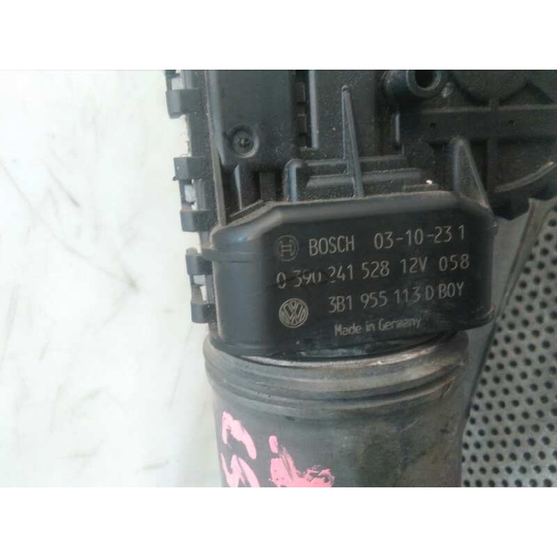 Recambio de motor limpia delantero para volkswagen passat berlina (3b3) 1.9 tdi referencia OEM IAM 0390241528 - Azul 2