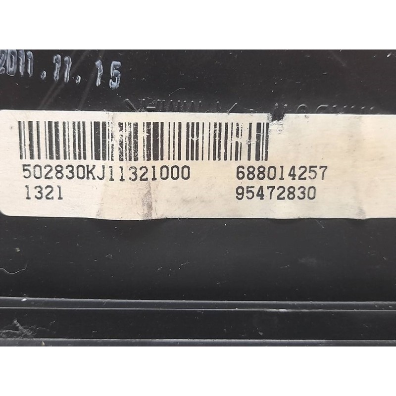 Recambio de cuadro instrumentos para chevrolet orlando lt+ referencia OEM IAM 95472830 688014257 - Blanco 3