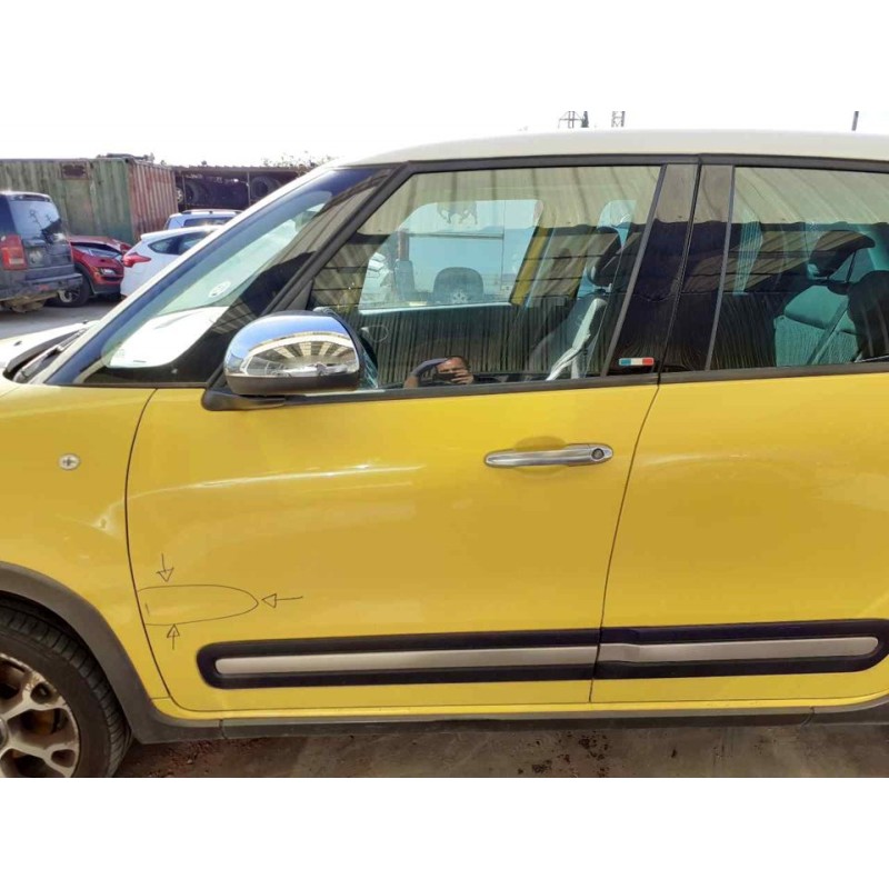 Recambio de puerta delantera izquierda para fiat 500 l (330) trekking referencia OEM IAM - Amarillo 2